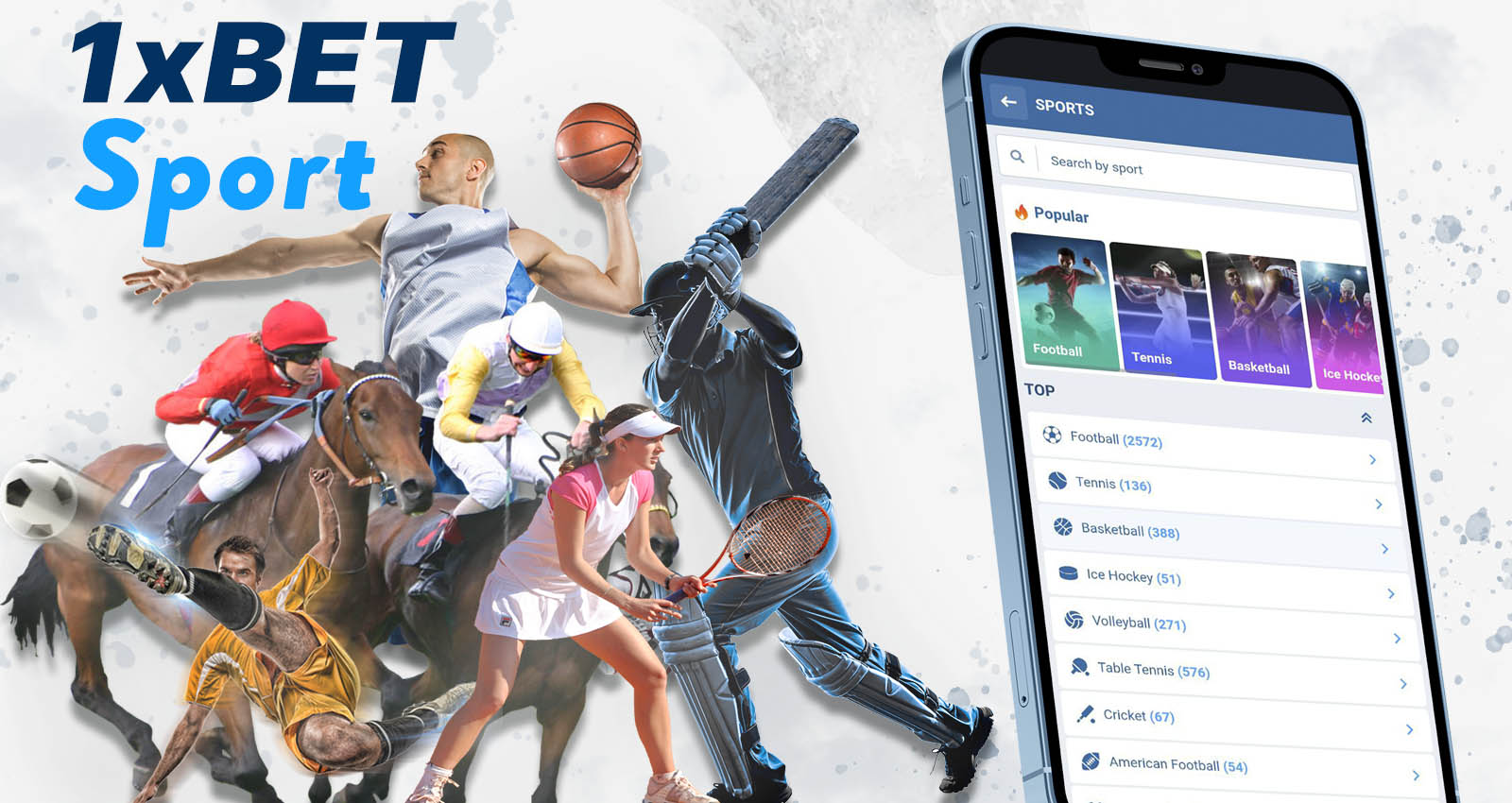 1xBet has a wide range of sports betting