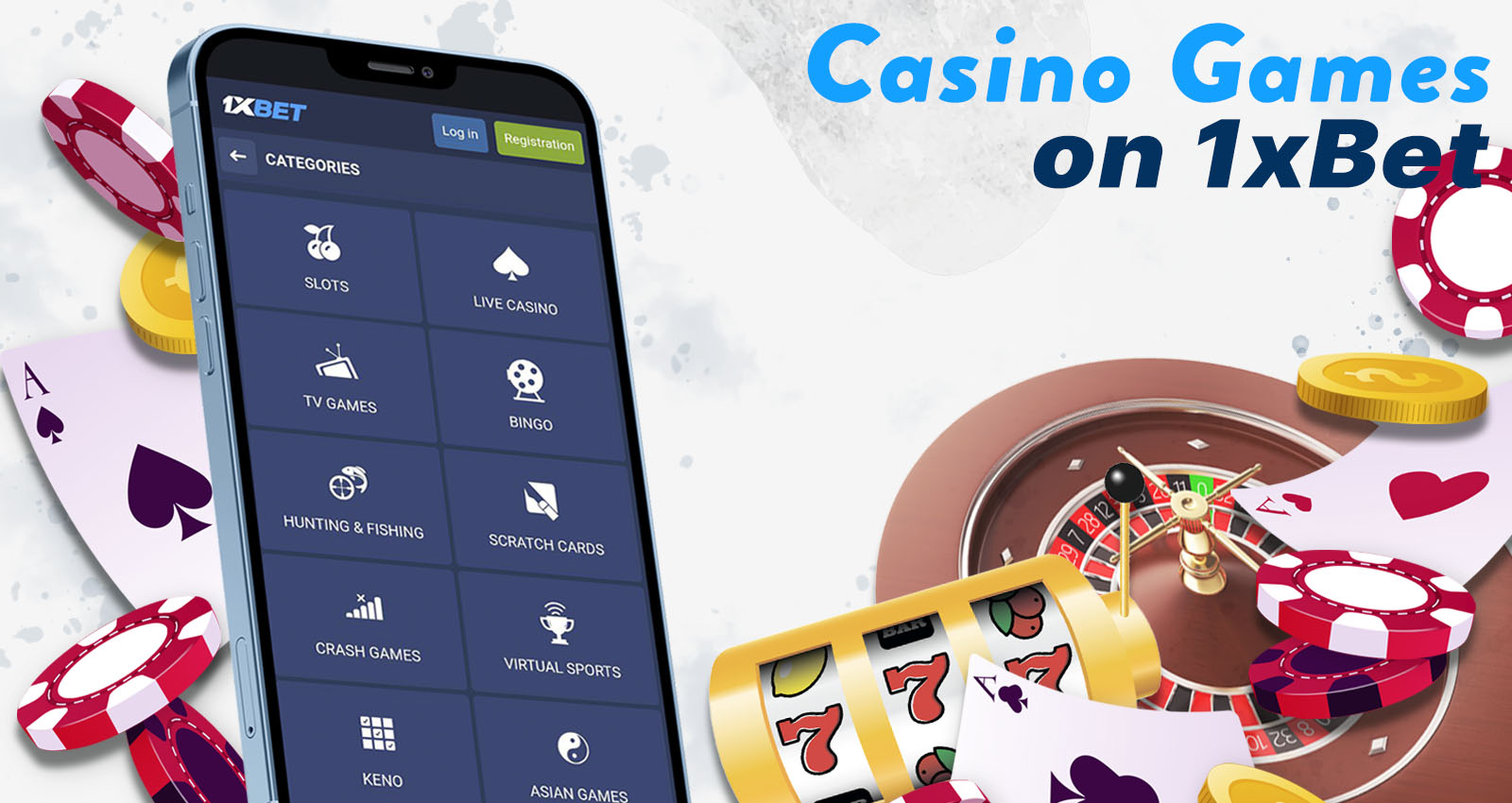 A wide range of 1xBet casino games to suit all tastes and preferences